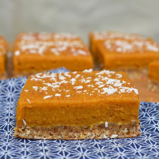 Vegan and Gluten-Free Chai-Spiced Pumpkin Bars