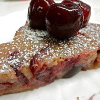 Vegan Cherry Clafoutis