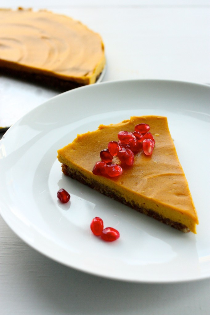 Vegan No Bake Pumpkin Pie