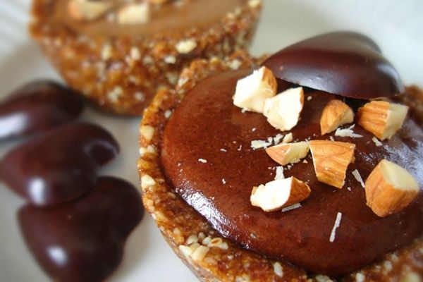 Chocolate Almond Tarts