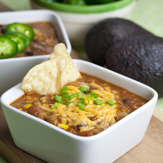 Hearty Vegan Taco Soup