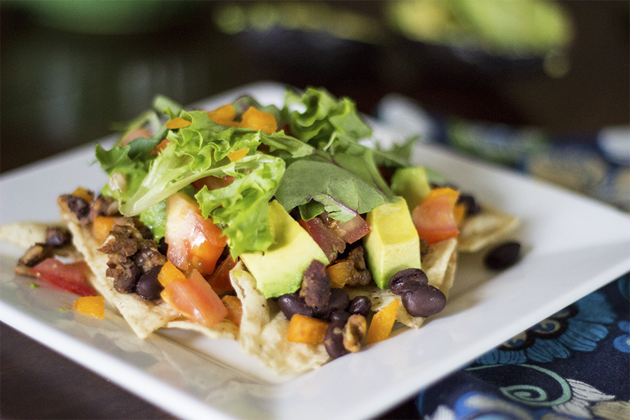 Light Vegan Nachos