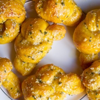 Pumpkin Flavored Garlic Knots