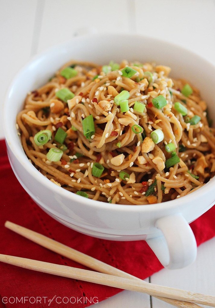 Asian Style Soy Noodles
