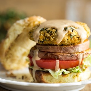 Sweet Potato Vegan Burger