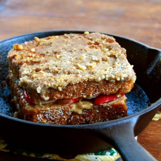 Vegan Stuffed French Toast