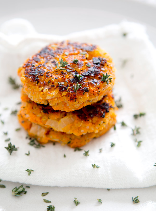 Kumara Quinoa Patties