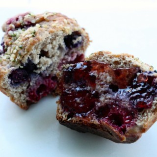 Hemp and Berry Muffins