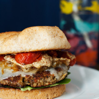 Lentil and Mushroom Burgers