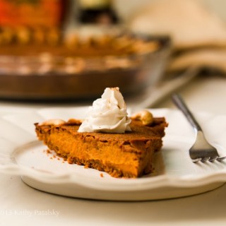 Maple Vegan Pumpkin Pie