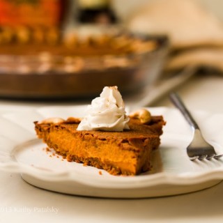 Maple Vegan Pumpkin Pie