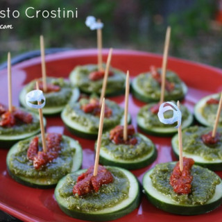 Pesto Crostinis