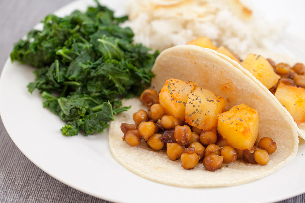 Chickpea Soft Tacos