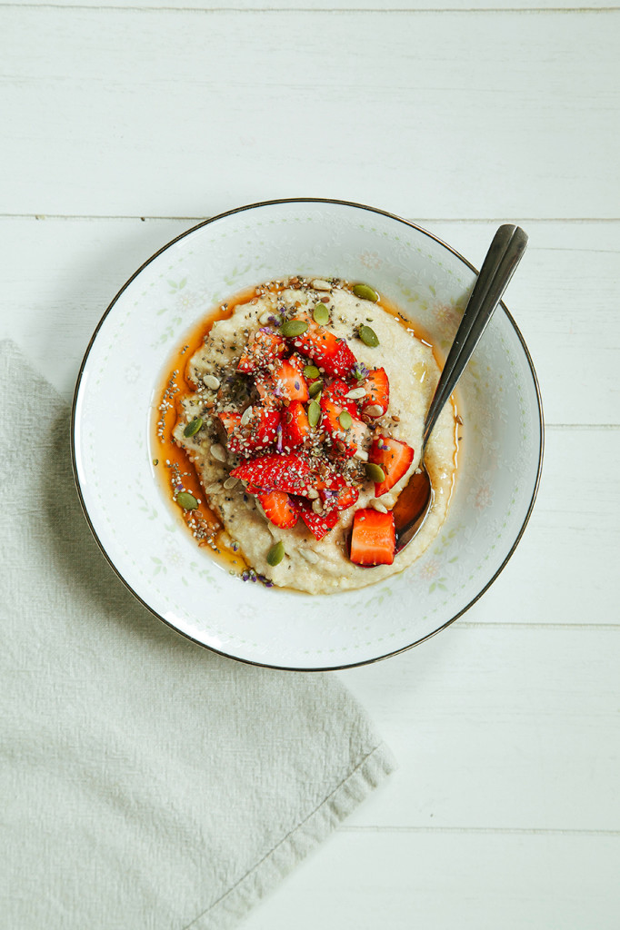 Vanilla Bean Porridge with Super Seeds