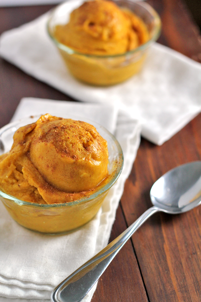 Pumpkin Spice Sorbet