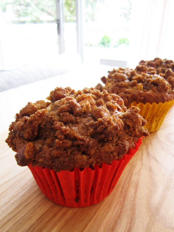 Vegan Apple and Caramel Muffins