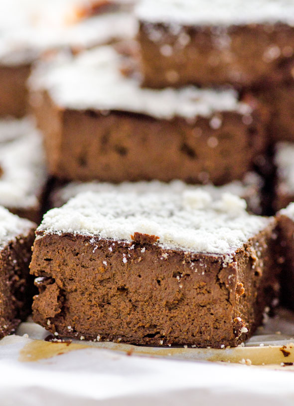 Vegan Protein Fudge Brownies