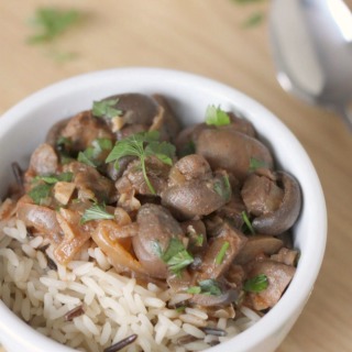 Crockpot Mushroom Stroganoff