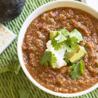 Mexican Style Quinioa Soup