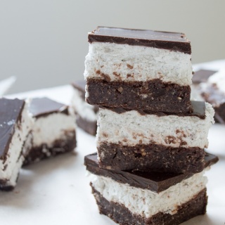 No Bake Vanilla Bean Chocolate Bars