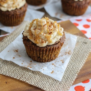 Pumpkin Molasses Cupcakes