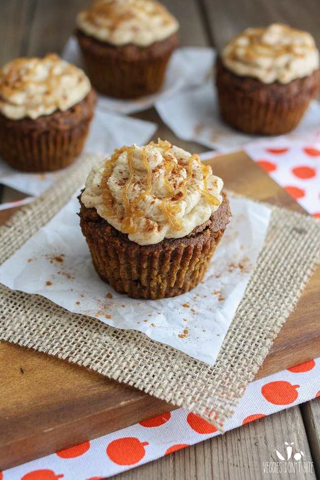 Pumpkin Molasses Cupcakes