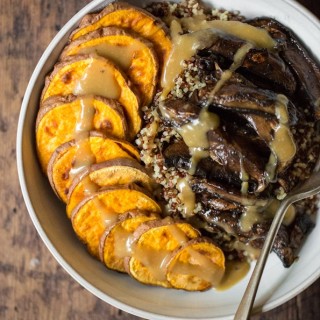 Chickpea Miso Gravy Bowl