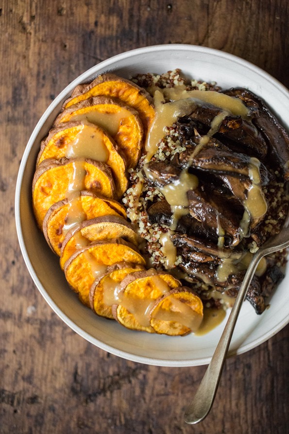 Chickpea Miso Gravy Bowl