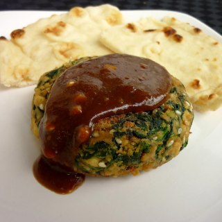 Tofu and Spinach Patties