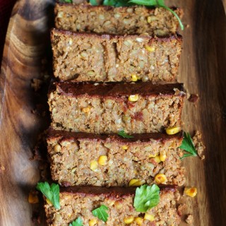 Oat Free Spicy Lentil Loaf