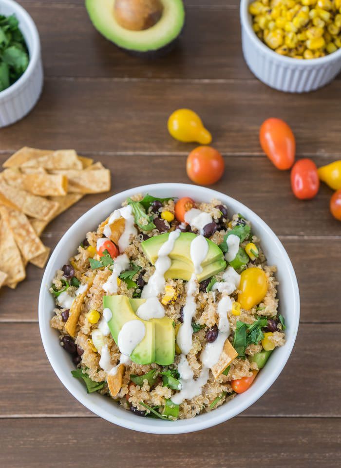 Spicy Quinoa Bowl