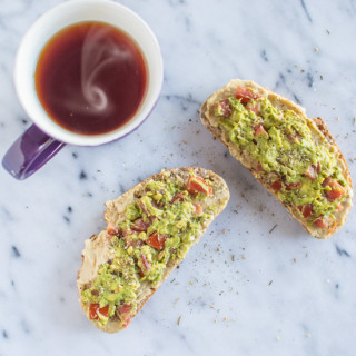 Avocado Hummus Toast