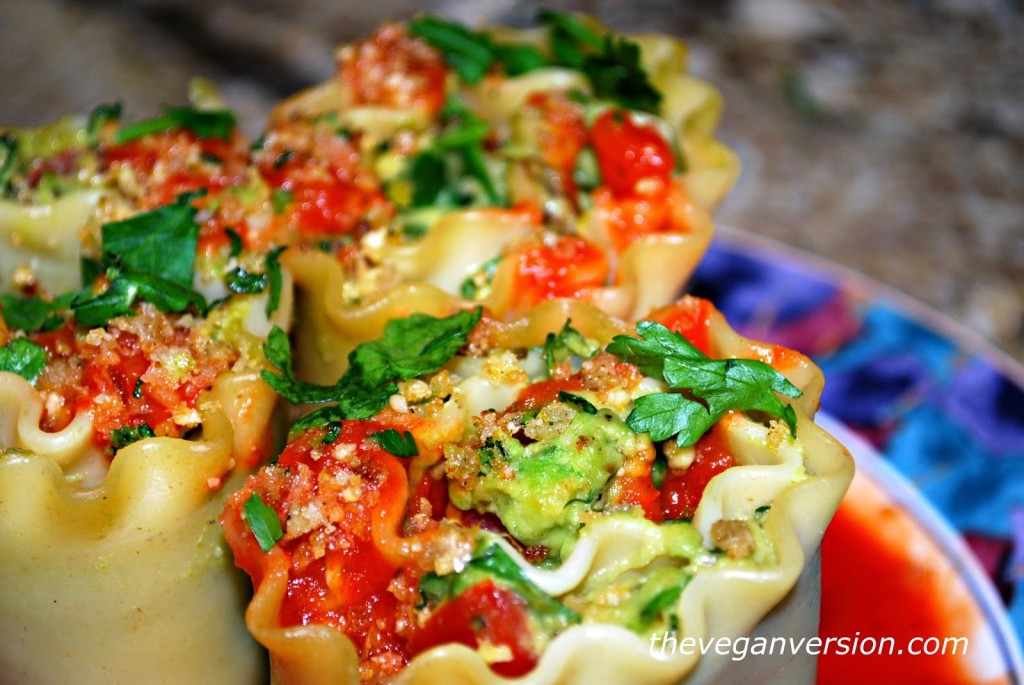 Avocotta Lasagna Rolls