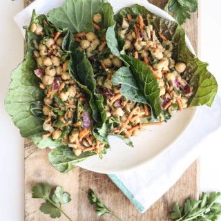 Chickpea Collard Green Tacos