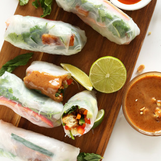 Vietnamese Style Spring Rolls