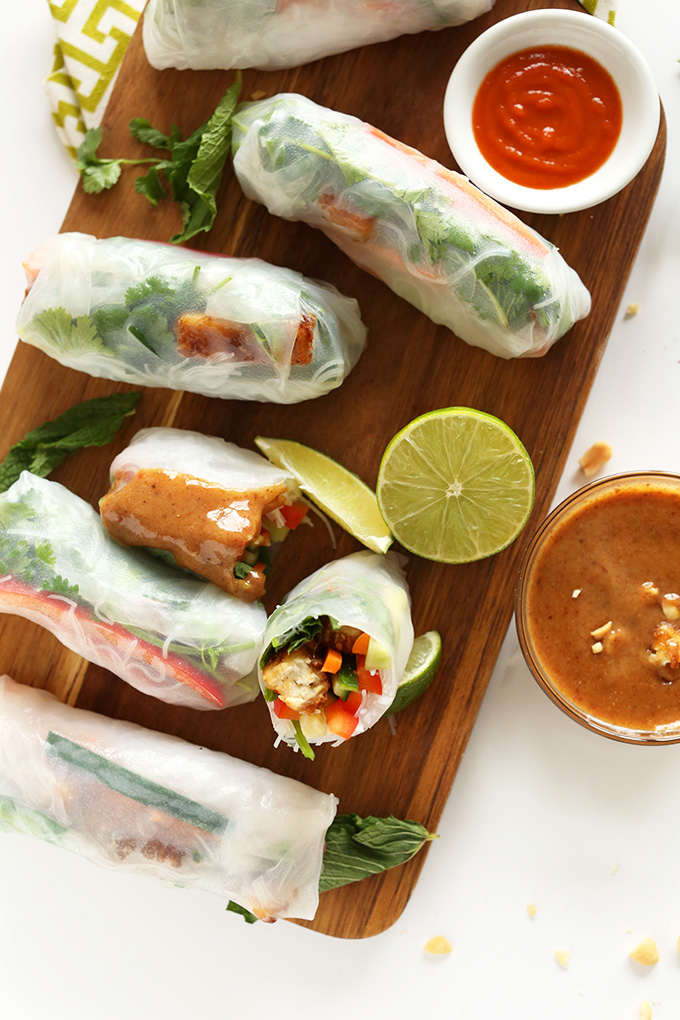 Vietnamese Style Spring Rolls