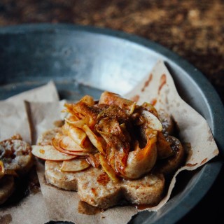 Spiced Apple and Almond Biscuits