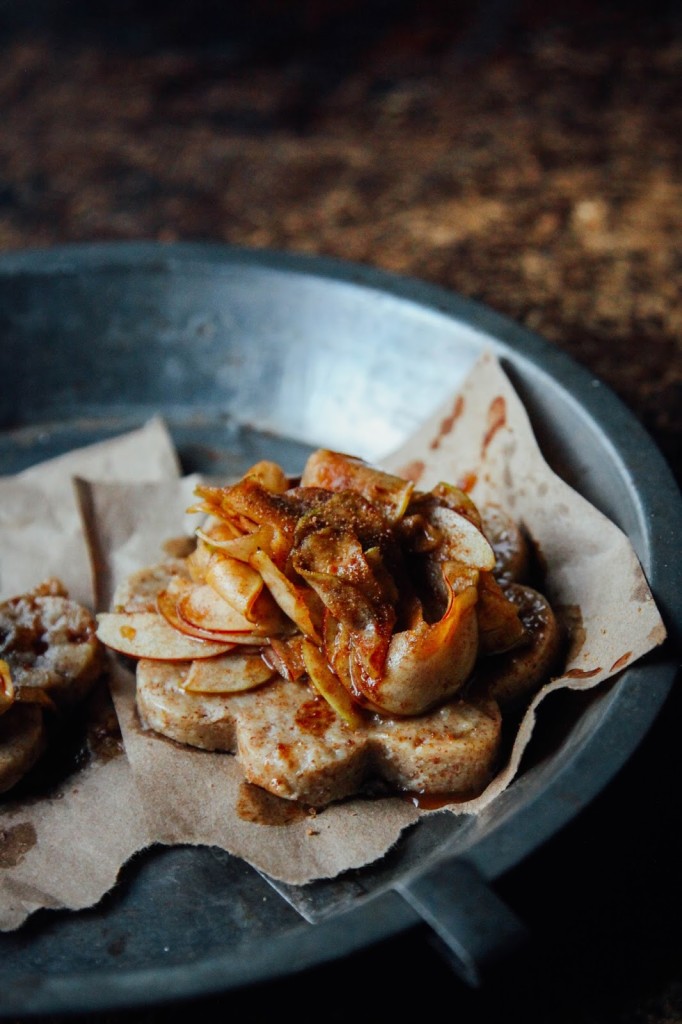 Spiced Apple and Almond Biscuits