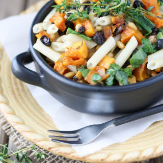 Butternut Squash and Quinoa Pasta Bowl