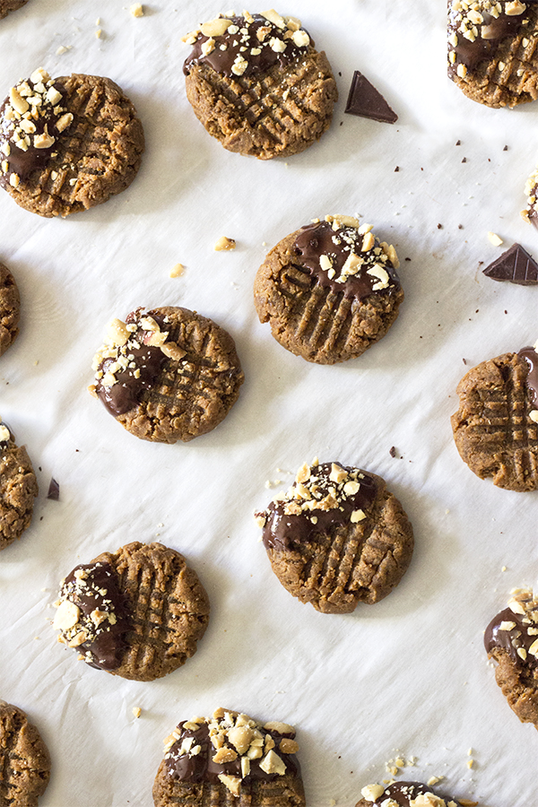 Triple Peanut Cookies