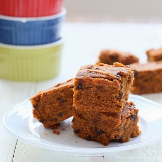 Sweet Potato Blondies With Chocolate Chips