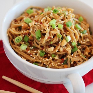 Asian Style Soy Noodles