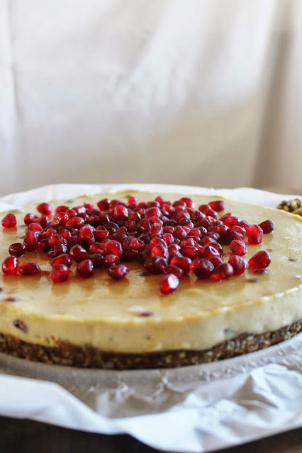 Raw Citrus and Cashew Cream Cake