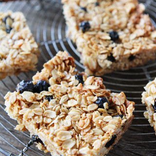 Coconut and Blueberry Granola Bars