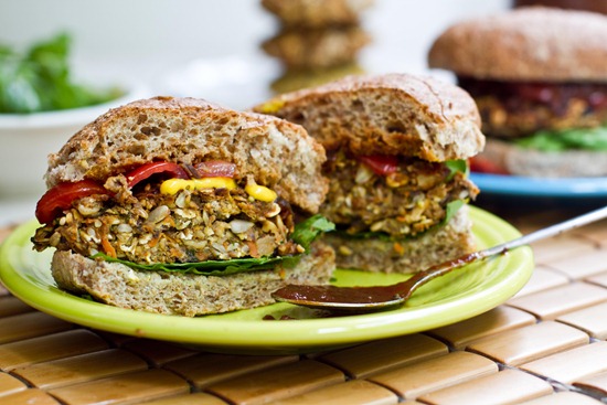 Oat Veggie Burger