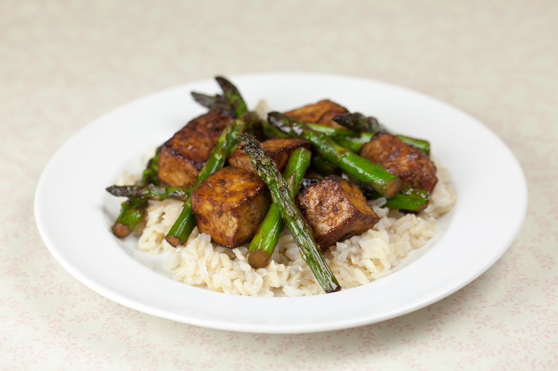 Asparagus and Tofu Stirfry