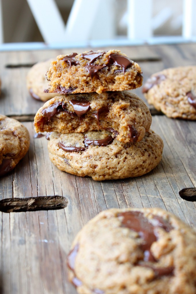 Dark Chocolate Chip Peanut Butter Cookies The Vegan Food Blog