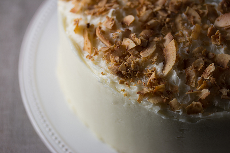 Toasted Coconut Cake